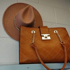 Brown handbag only